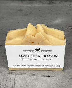 Oat + Shea + Kaolin Goat's Milk Soap