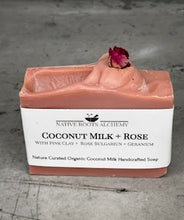 Rose Bulgarian + Geranium Coconut Milk Soap
