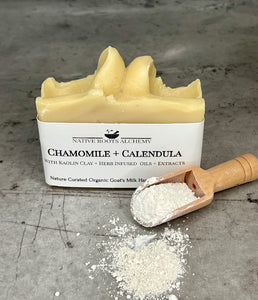 Chamomile + Calendula Goat's Milk Soap